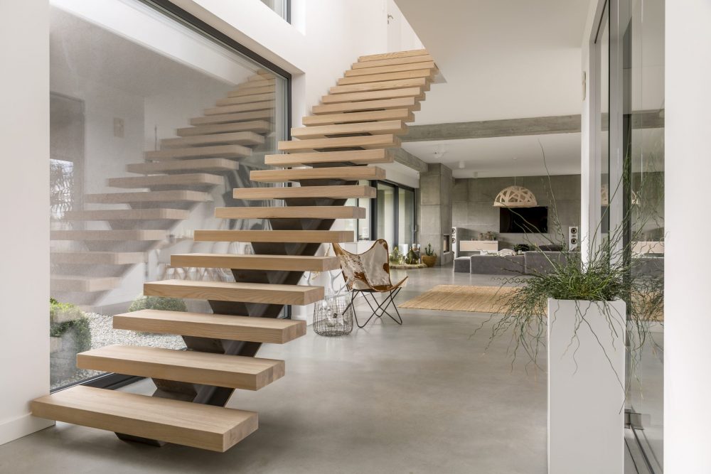 escaleras modernas interiores